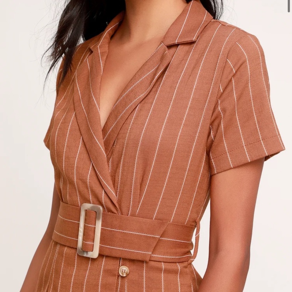 Lulu’s Raegan Belted Mini Dress - Picture 3 of 3